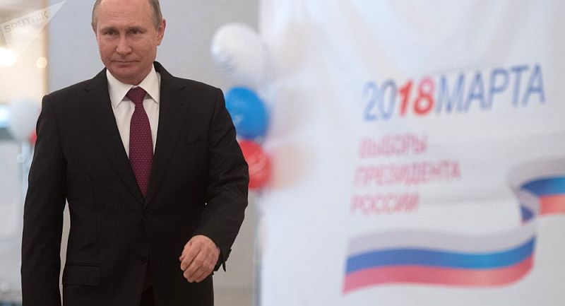 Volby Putin 2018 - vitezstvi