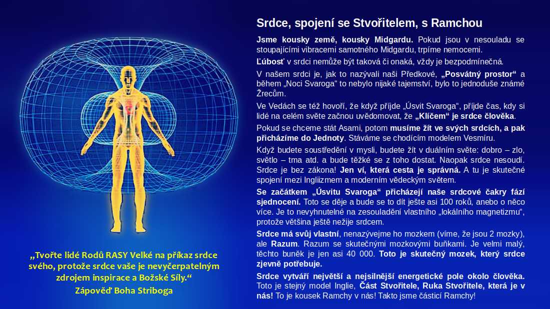Srdce, spojeni se Stvoritelem, s Ramchou