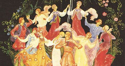 Flash mob – Chorovod (22.6.2019, Zubrnice)